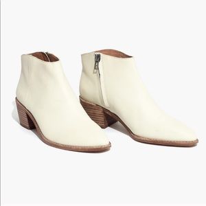 Madewell Leather Justine Boot Vintage Canvas 8